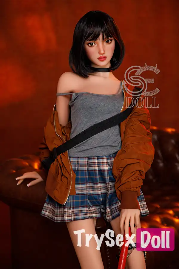 166cm 5ft5 Realistic Cute Teen Style Sex Dolls Schoolgirl Outfit Love Dolls C Cup