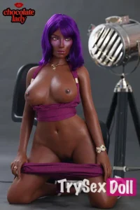160cm 5ft2 Purple Hair Fantasy Love Dolls Exotic Glamour Sex Dolls E Cup