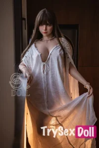 165cm 5ft4 New Lifelike Busty Silicone Sex Dolls C Cup