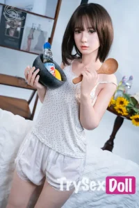 153cm 5ft A Cup Realistic Petite Sex Doll #164SC Head12