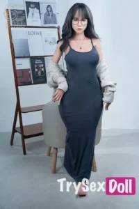 160cm 5ft3 C Cup Silicone Big Ass Sex Doll Life Size Doll#166SC Head18